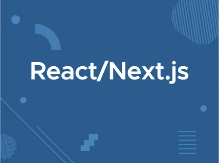 React, Next.js 퍼블리싱 진행합니다.