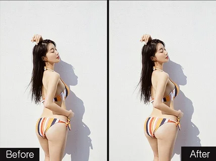 누끼/보정/몸매보정 신속하고 예쁘게 20대 감성으로
