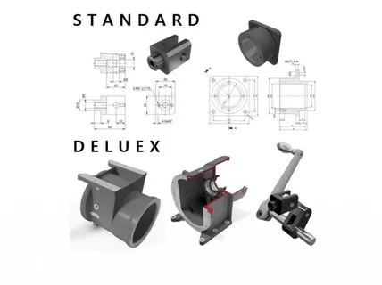 3D 모델링, 2D CAD, 렌더링 작업해 드립니다.