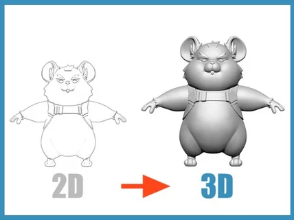 3D 캐릭터, 일러스트, 피규어 모델 만들어 드립니다.