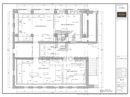 AUTO CAD 인테리어 도면 제작해드립니다.
