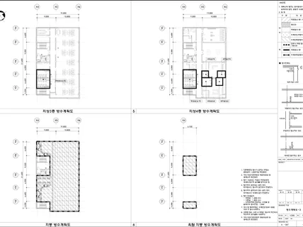 건축 계획도면, 실시도면, cg 작성해드립니다.