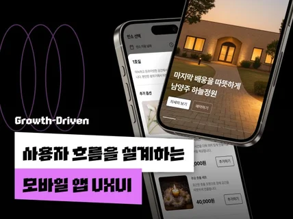 비즈니스 성장형 모바일 앱 UX·UI 패키지
