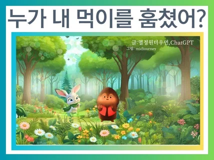 누가 내 먹이를 훔쳤어1편 -유아 그림책ebook