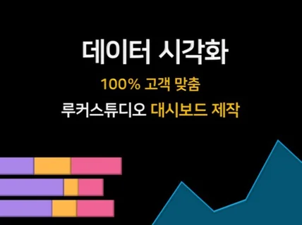 데이터 시각화 - 고객 맞춤 루커스튜디오 대시보드 제작