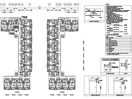 CAD 건축물 소방전기 설계도면 작성해드립니다.
