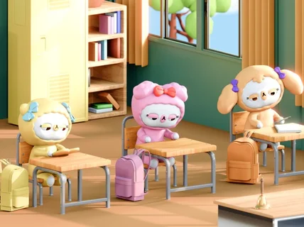키키디멘션ㅣ3D 캐릭터, 애니메이션, NFT, 디자인