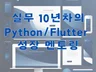 실무 10년차의 Python/Flutter 성장 멘토링