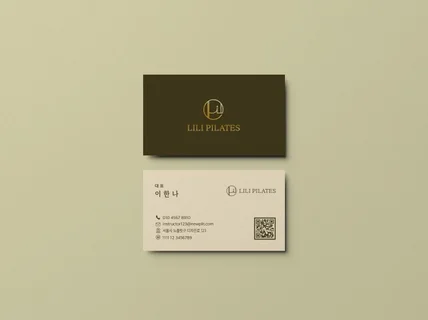 QR 명함디자인+고급지인쇄+배송+모바일명함 I 로고전문