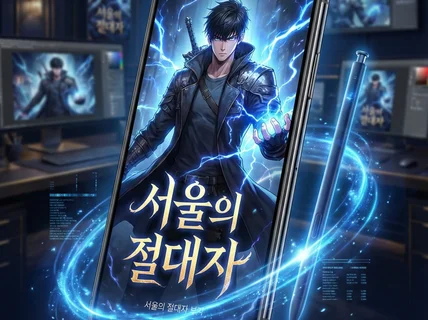 상업용 OK 헌터 재벌 전문직물 현판 AI 웹소설 표지