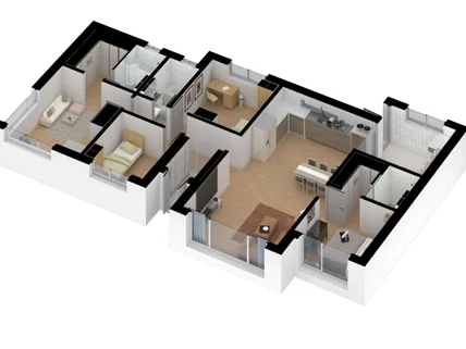 3D MAX 인테리어 iso, 내외부 투시도 작업