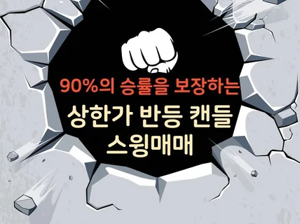 수익 달성 확률 95퍼센트의 상한가 스윙 매매