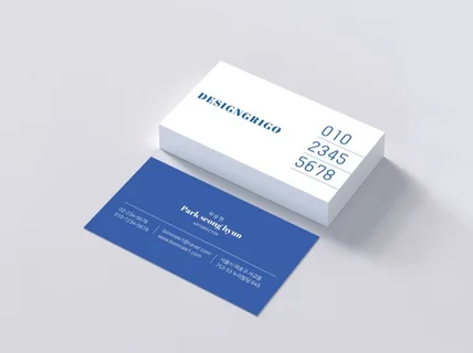 고급스러운 샘플 명함디자인 인쇄해 드립니다.