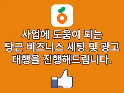 당근마켓 비즈니스 세팅 및 광고 관리 대행