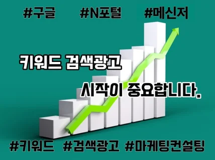 검색광고 세팅 및 운영을 전문가와 함께 하세요