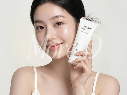 촬영 없이 완성하는 AI 뷰티 모델 광고모델 사진