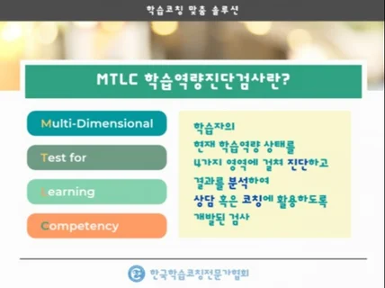 MTLC 학습역량검사 진단/검사