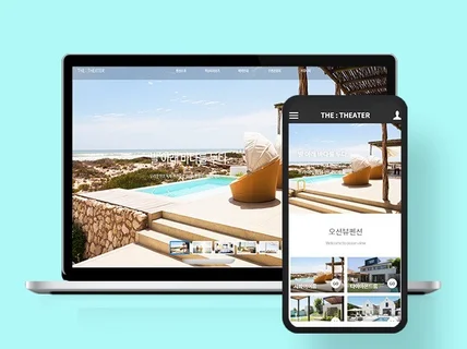 고퀄리티 펜션 반응형 홈페이지를 만들어 드립니다.