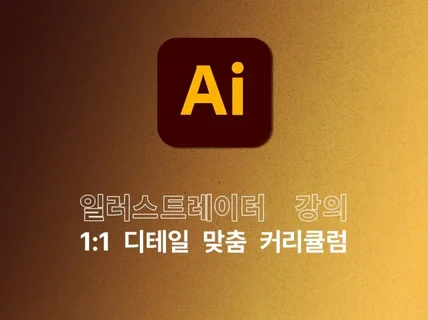 일러 1대1 그래픽디자인 강의 기초, 실무, 포트폴리오