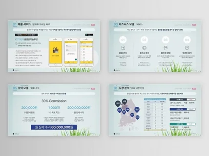 PPT 디자인 제작 - 심플하고 세련되게