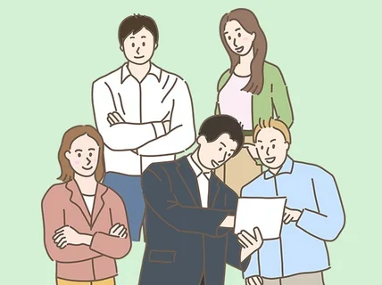블로그, 포스터, 카드뉴스 활용 일러스트 요소 드로잉