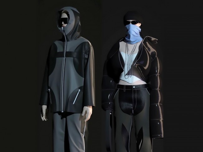 트렌디한 3D 의류 샘플링 이미지 구현