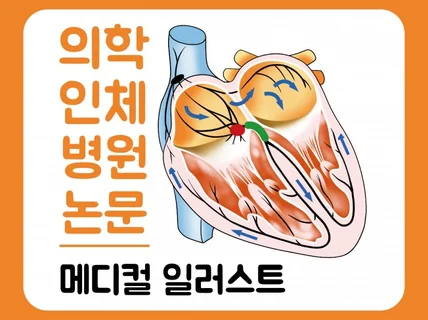 메디컬일러스트, 의료 이미지, 의학 논문 자료 제작