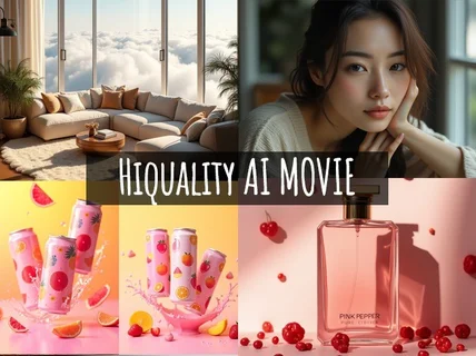 AI + 3D 하이브리드 영상제작 /광고/제품/기업 