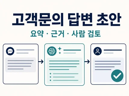 쇼핑몰 고객문의 요약과 답변 초안 자동화를 구축합니다