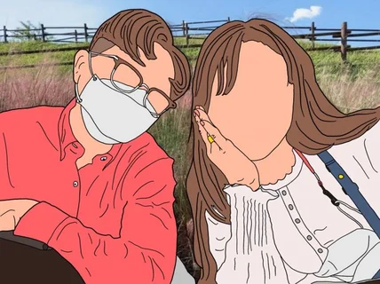 라인드로잉 3가지 종류 그림 그려 드립니다.