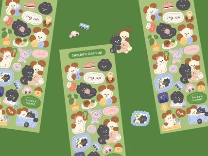 브랜드 가치를 높일 스티커 굿즈 디자인 제작