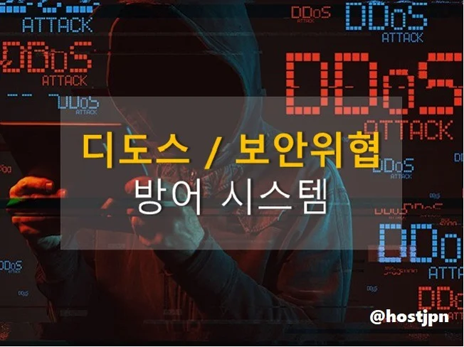 디도스 방어 이미지