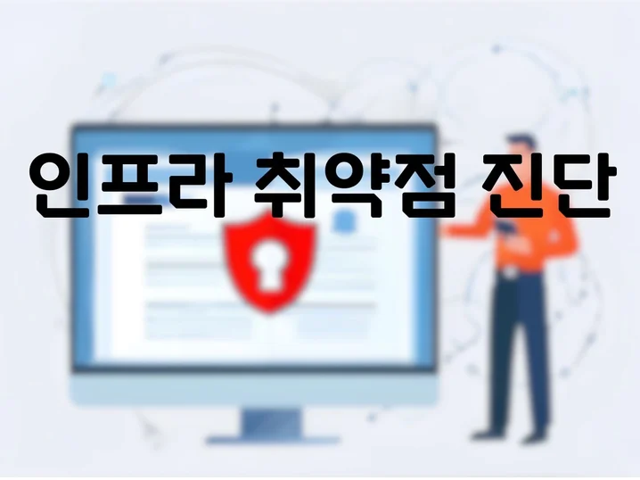 인프라 점검 이미지