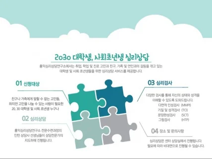 2030 대학생, 사회초년생 심리상담