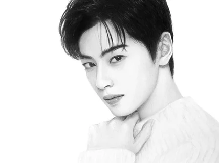 연필로 깔끔하고 세련된 인물초상화 그려 드립니다.