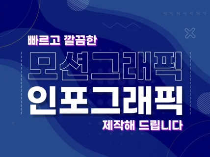 기획부터 디자인까지, 인포 모션그래픽 제작해 드립니다.