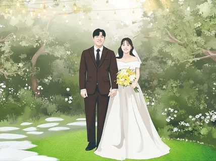 프로가 그려주는 세상 하나뿐인 캐리커쳐, 감동의 인물