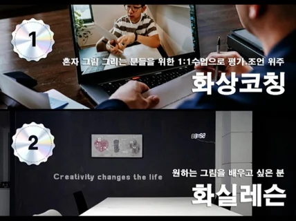 혼자 그림 그리는 분들을 위한 조언, 배울 기회 없던분