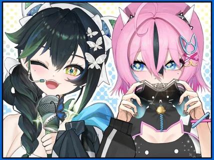 Vtuber 버츄얼 일러스트+리깅/고가동역 고퀄리티