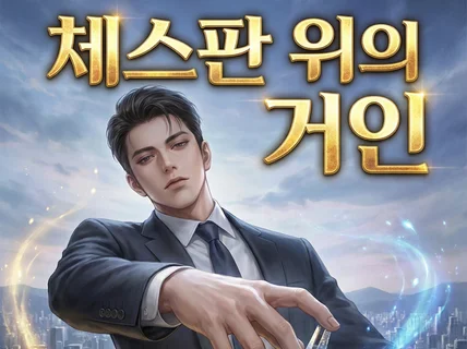 상업용 OK 헌터 재벌 전문직물 현판 AI 웹소설 표지