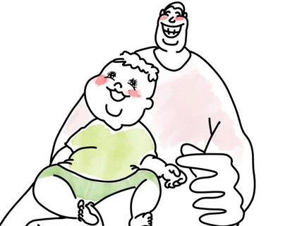 상업 일러스트 프렌치감성 낙서 디자인 일러스트 그림선물