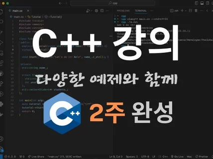 모두가 배울 필요는 없지만 1대1로 하는 C++강의