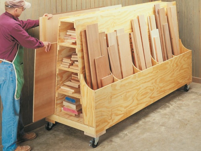 lumber storage rack 설계도