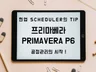 Primavera P6를 통한 공정표 작성 노하우를 드립니다.