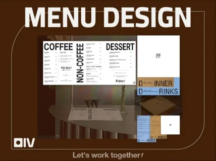 메뉴판 디자인 전문