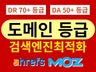 도메인등급 도메인권한 최적화 DR70+ DA30+ 관리