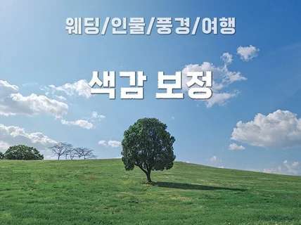 웨딩/인물/풍경/스냅 사진 보정해 드립니다.