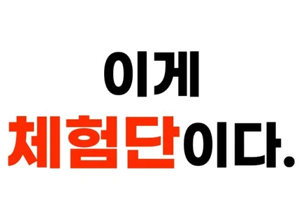 블로그체험단 방문체험단 배송체험단 기자단 인플루언서