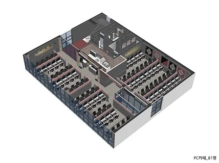 스케치업 아이소매트릭 및 실내투시도 작업해드립니다.