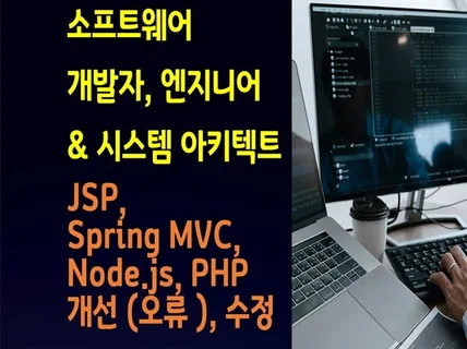 JSP,SPRING,Node, PHP 사이트 유지보수